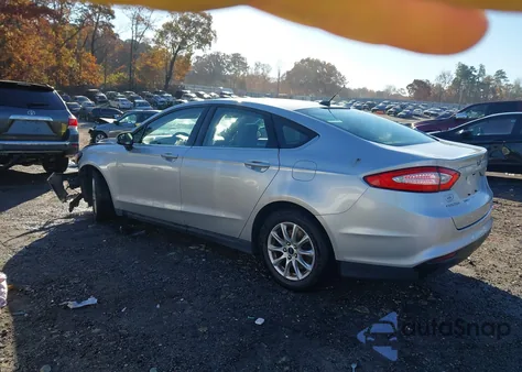 2016 Ford Fusion S из США, поврежденный, VIN 3FA6P0G77GR265913